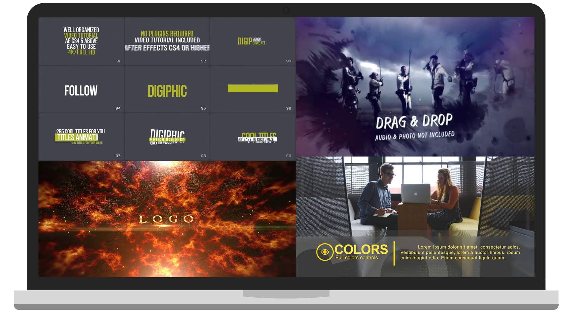 after effects templates files free download