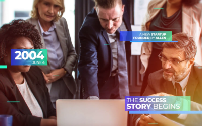 Corporate Timeline Presentation Free After Effects Slideshow Template