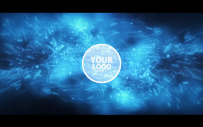 Particles Collision Logo Intro Template Free | Adobe After Effects Template