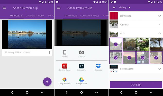 Adobe Premiere Clip (Video Editing Apps for Android)