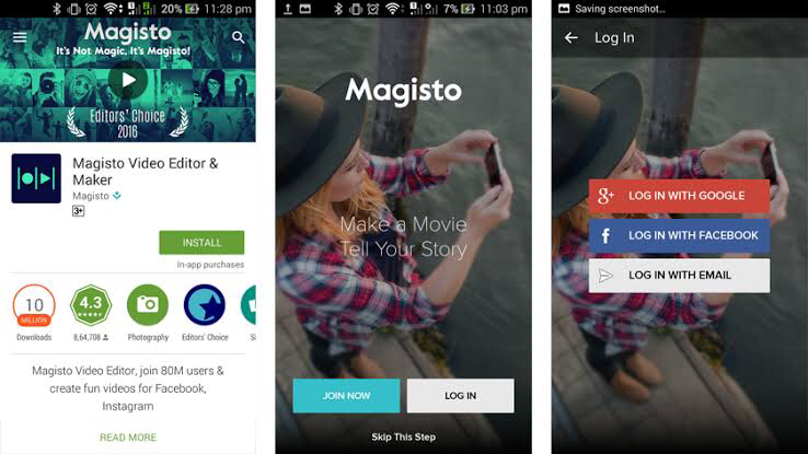 Magisto Video Editing App