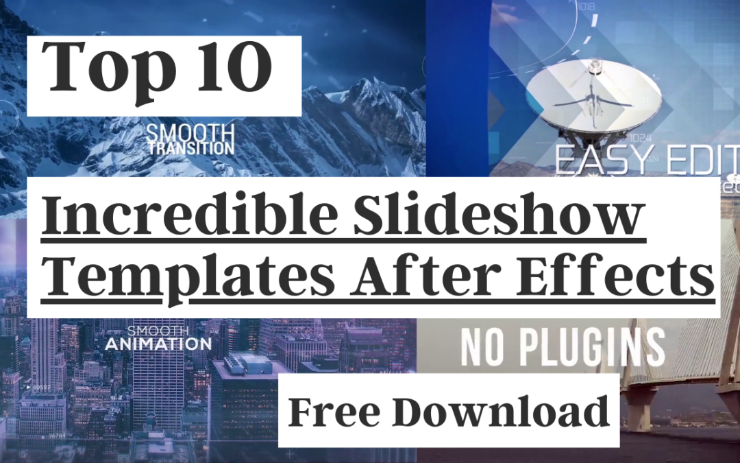 Free After Effects Slideshow Templates